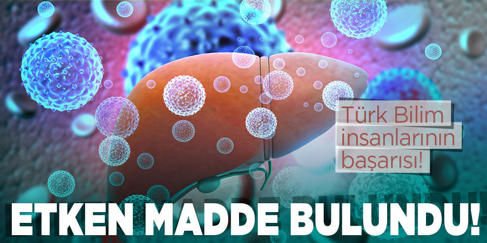 Türk Bilim insanlarının başarısı! Virüse karşı etken madde bulundu